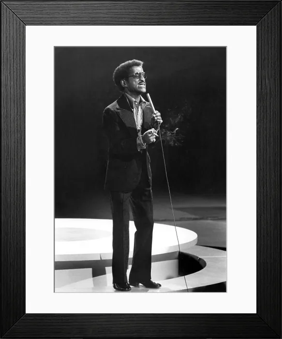 Framed Print : Sammy Davis, Jr. late 60s