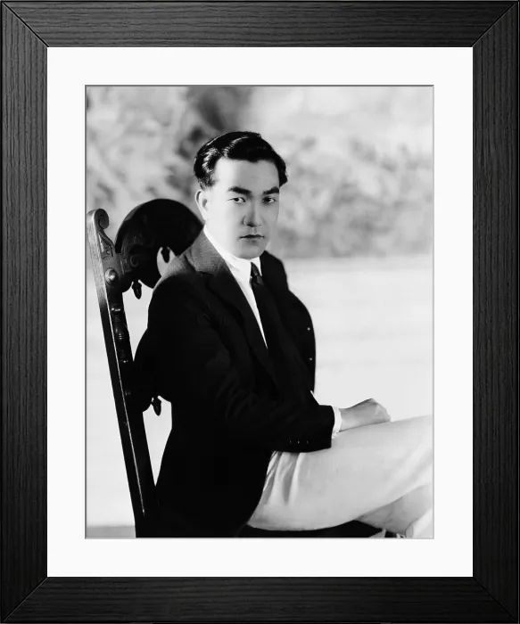 Framed Print : Sessue Hayakawa, 1921