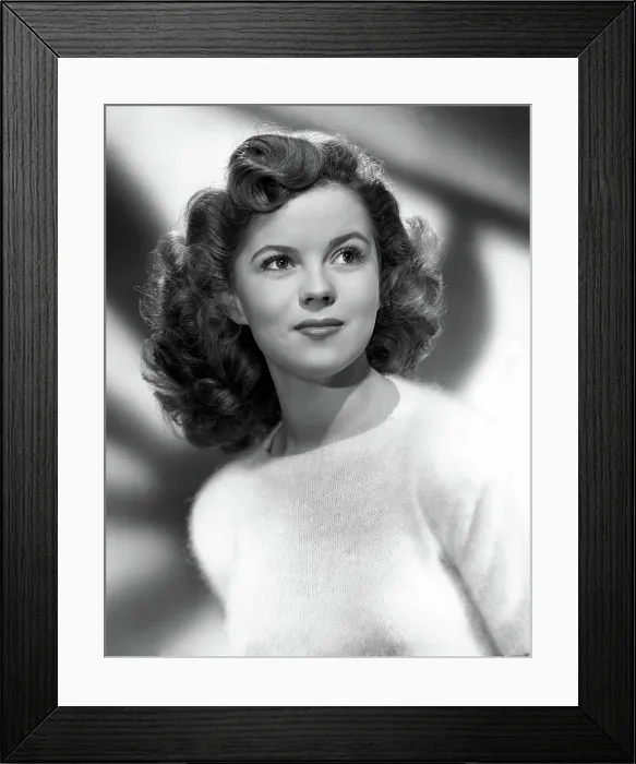 Framed Print : Shirley Temple, 1946