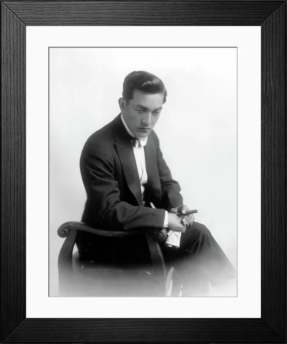 Framed Print : Sessue Hayakawa, 1918