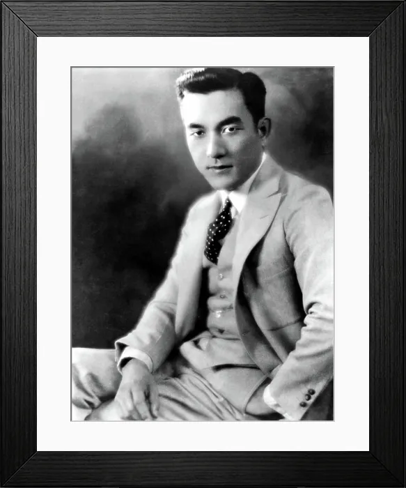 Framed Print : Sessue Hayakawa, 1921