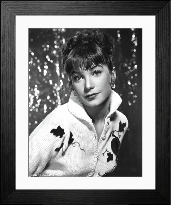 Framed Print : Shirley MacLaine around 1960