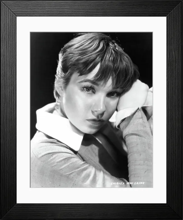 Framed Print : Shirley MacLaine, 1955