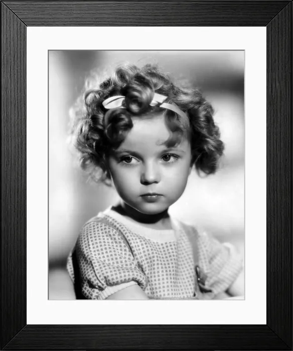Framed Print : Shirley Temple, 1934