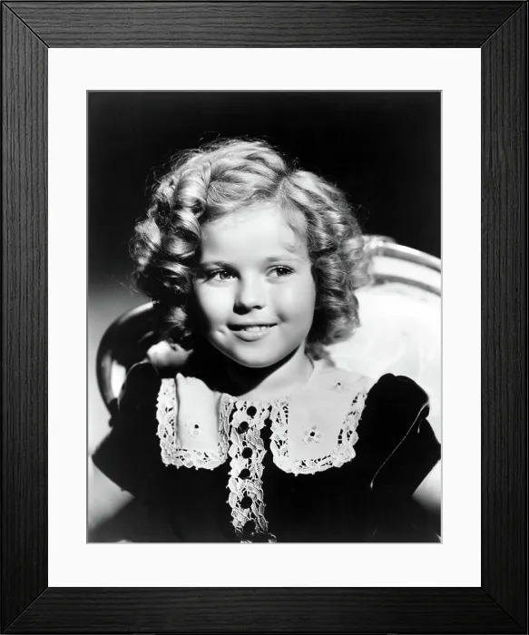Framed Print : Shirley Temple