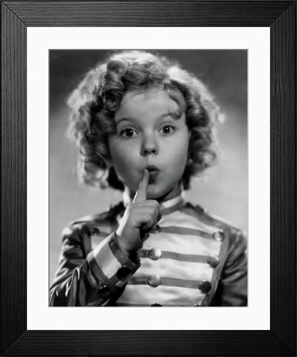Framed Print : Shirley Temple, TM and Copyright (c) 20th Century Fox Film Corp. All rights reserved. Courtesy: Everett Collection Framed Print : Shirley Temple, TM and Copyright (c) 20th Century Fox Film Corp. All rights reserved. Courtesy: Everett Collection