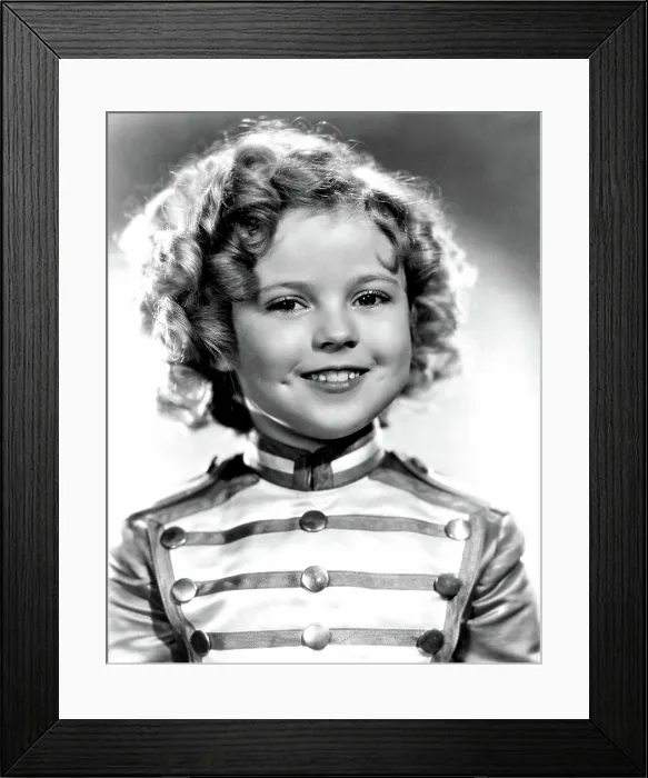 Framed Print : Shirley Temple, 1934