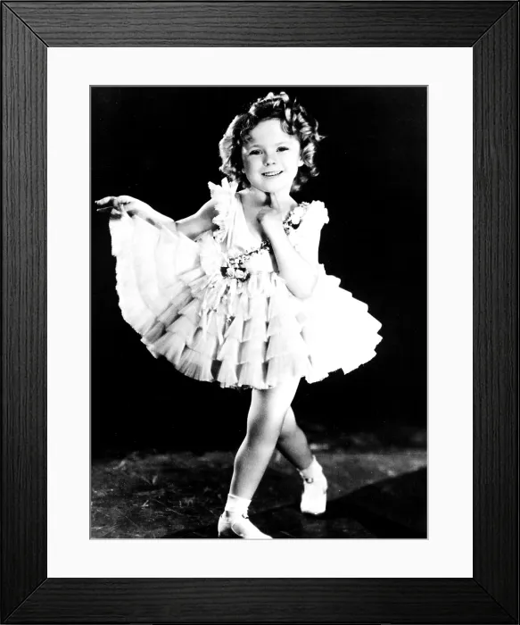 Framed Print : SHIRLEY TEMPLE, c. 1933