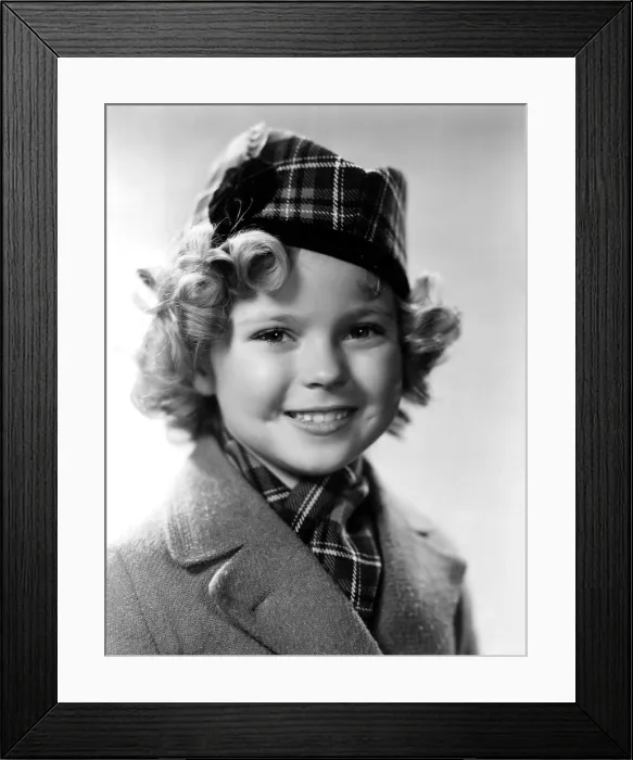 Framed Print : Shirley Temple, 1935