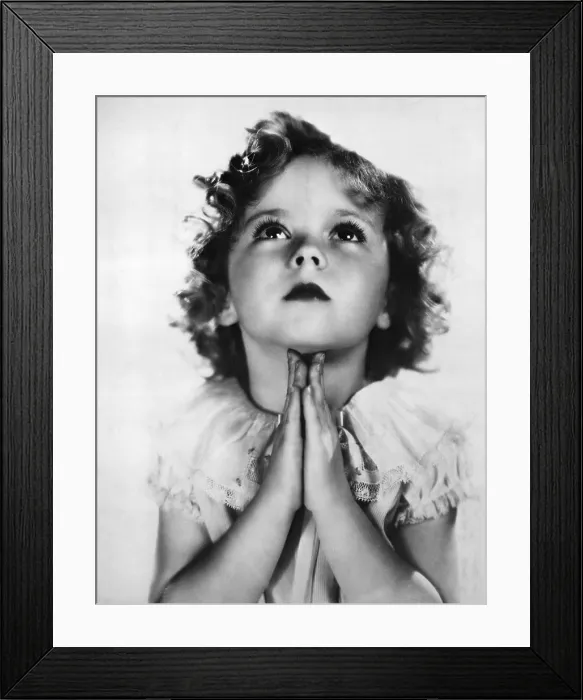 Framed Print : Shirley Temple, ca. early-mid 1930s