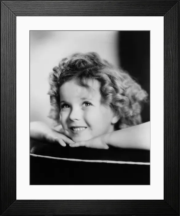 Framed Print : Shirley Temple, ca. 1935