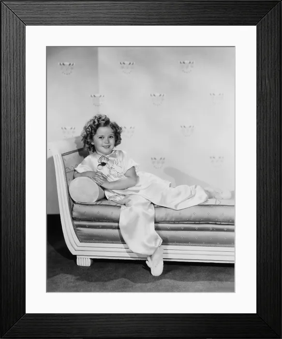 Framed Print : Shirley Temple, ca. 1936