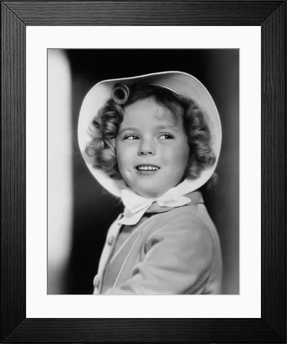Framed Print : Shirley Temple, ca. 1935