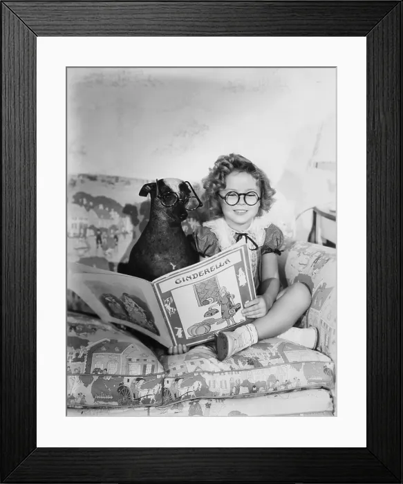 Framed Print : Shirley Temple, ca. 1936 Framed Print : Shirley Temple, ca. 1936