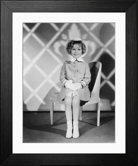 Framed Print : Shirley Temple, ca. 1936