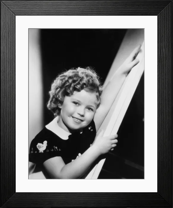 Framed Print : Shirley Temple, ca. 1935