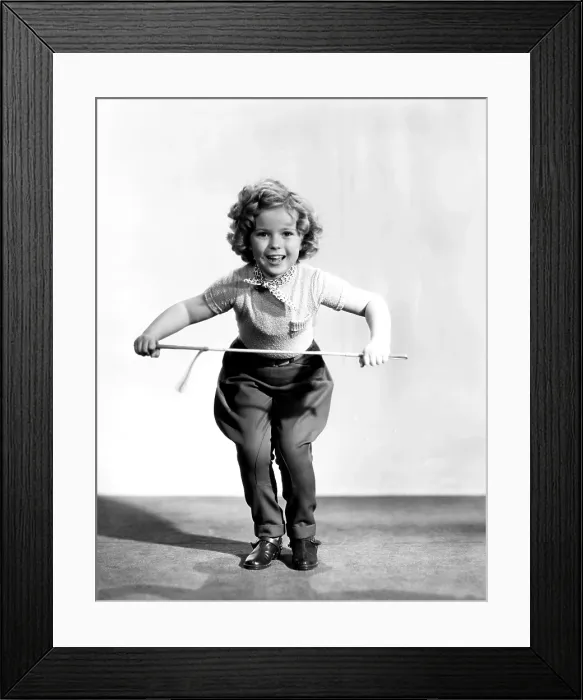 Framed Print : Shirley Temple, ca. 1935