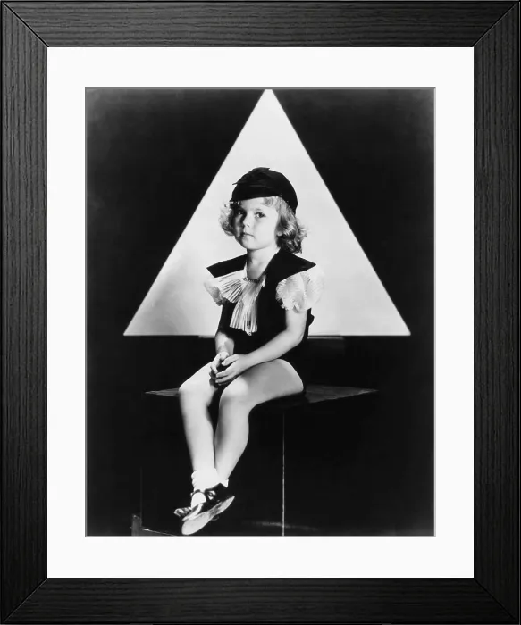 Framed Print : Shirley Temple, ca. 1935