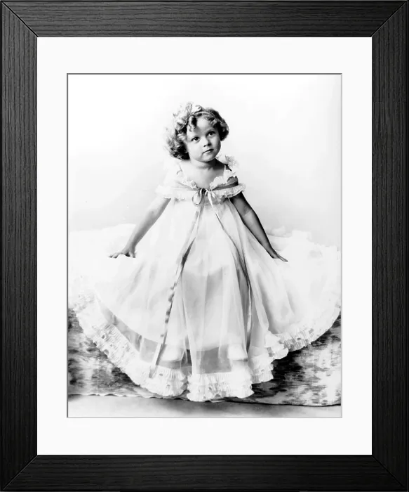 Framed Print : Shirley Temple, ca. 1932