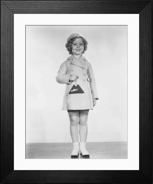 Framed Print : Shirley Temple, ca. 1936