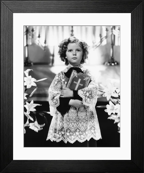 Framed Print : Shirley Temple, ca. 1938