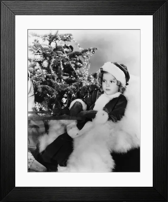 Framed Print : Shirley Temple, ca. 1935
