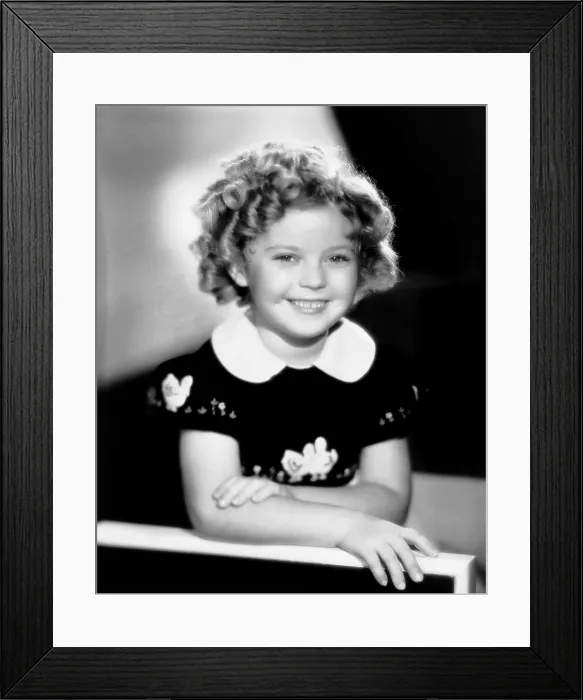 Framed Print : Shirley Temple, ca. 1934