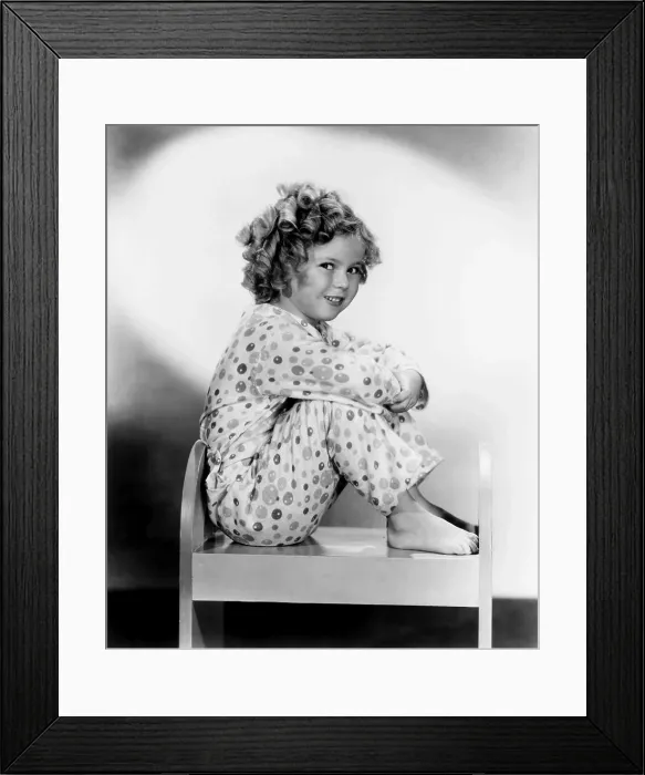 Framed Print : Shirley Temple, ca. 1935
