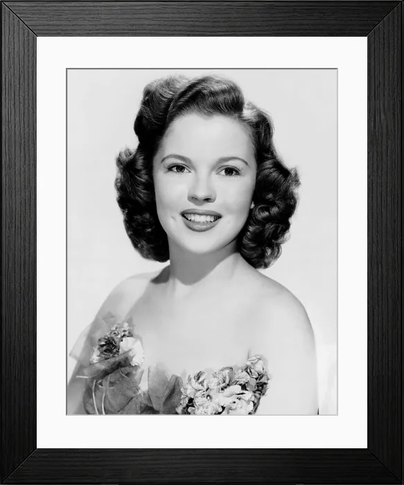 Framed Print : Shirley Temple. ca. 1948