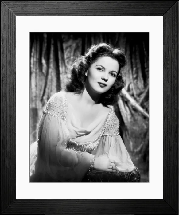 Framed Print : Shirley Temple. ca. 1947 Framed Print : Shirley Temple. ca. 1947