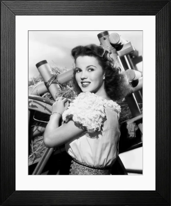 Framed Print : Shirley Temple. ca. 1947