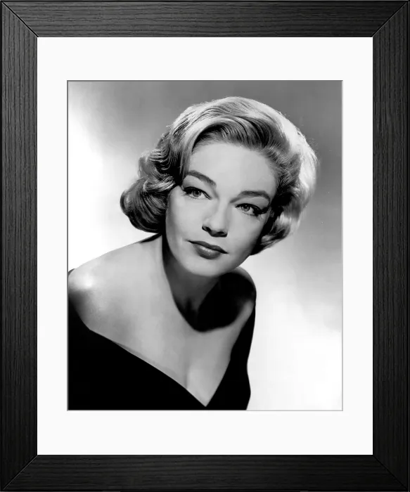 Framed Print : Simone Signoret, 1950s