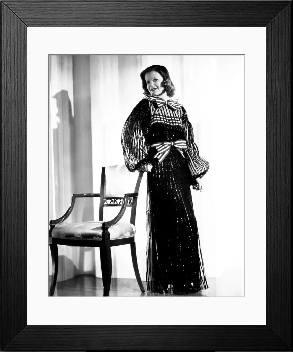 Framed Print : Simone Simon, 1935 Framed Print : Simone Simon, 1935