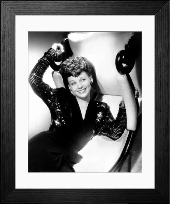Framed Print : Signe Hasso, 1943