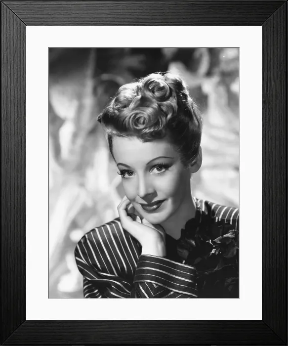Framed Print : Signe Hasso, ca. mid-1940s Framed Print : Signe Hasso, ca. mid-1940s