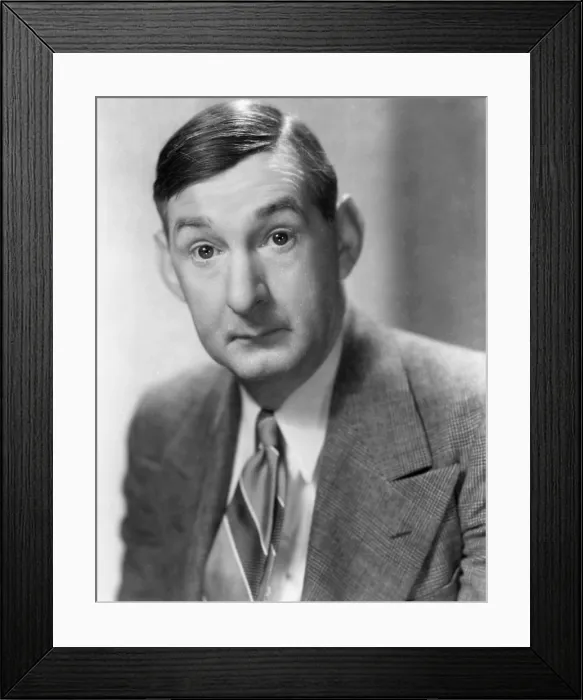 Framed Print : Slim Summerville, ca. mid-1930s Framed Print : Slim Summerville, ca. mid-1930s