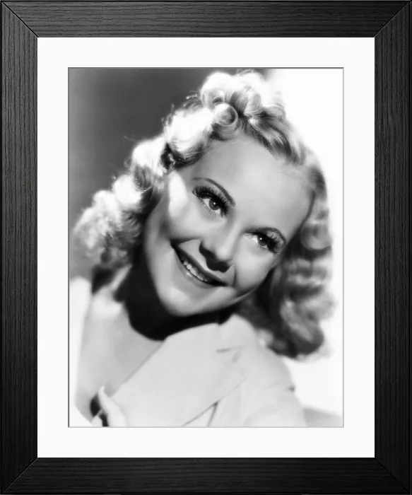 Framed Print : Sonja Henie, ca. late 1930s
