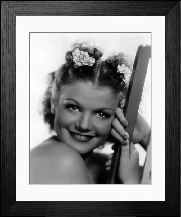 Framed Print : Simone Simon, publicity shot, ca. 1936. 20th Century Fox, TM & Copyright / Courtesy: Everett Collection Framed Print : Simone Simon, publicity shot, ca. 1936. 20th Century Fox, TM & Copyright / Courtesy: Everett Collection