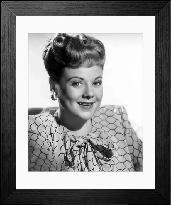 Framed Print : Sonja Henie, ca. mid-1940s