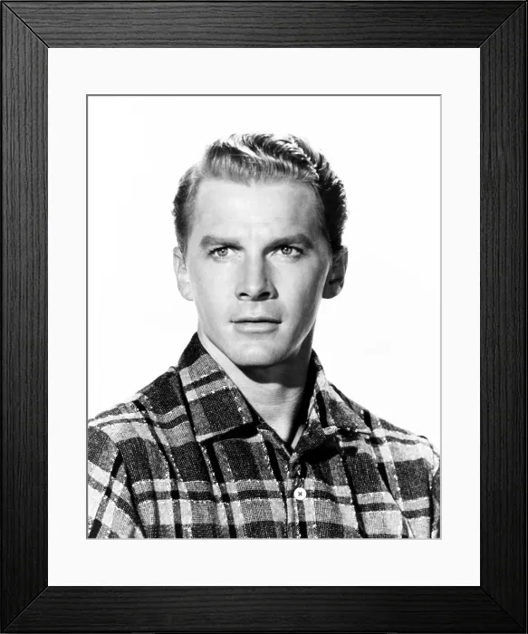 Framed Print : Steve Forrest, ca. early 1950s