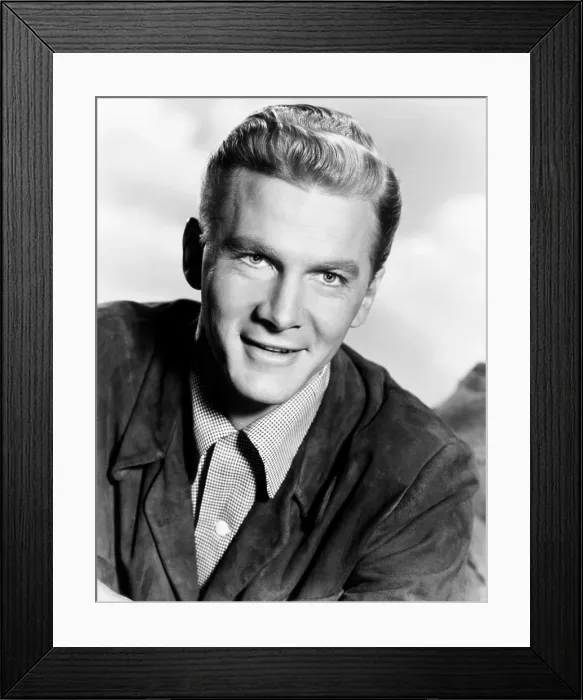 Framed Print : Steve Forrest, ca. mid-1950s Framed Print : Steve Forrest, ca. mid-1950s