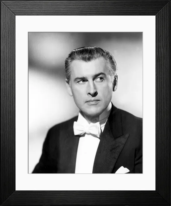 Framed Print : STEWART GRANGER, MGM, 1955 Framed Print : STEWART GRANGER, MGM, 1955