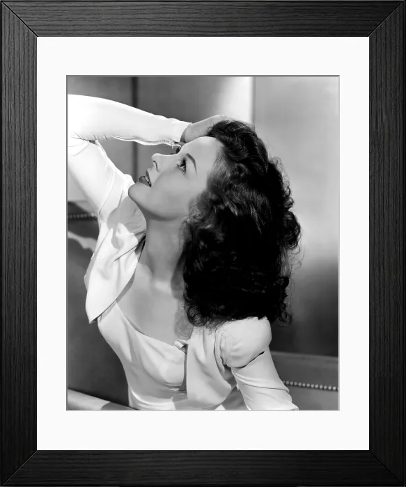 Framed Print : Susan Hayward, 1941