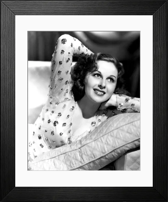 Framed Print : SUSAN HAYWARD, portrait
