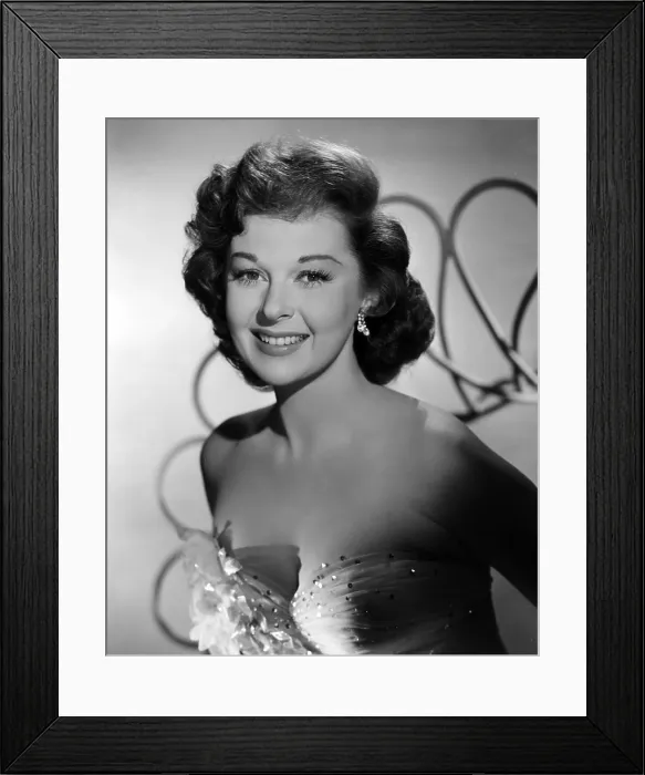Framed Print : Susan Hayward in the 1950s