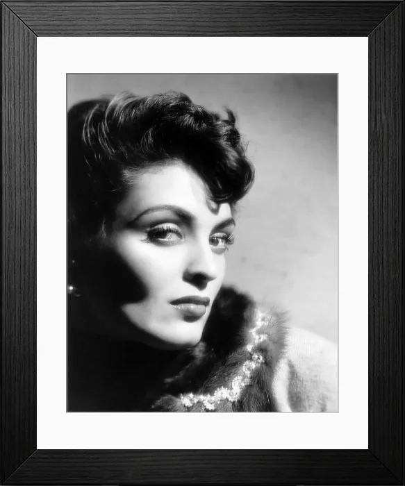 Framed Print : Suzan Ball, 1953