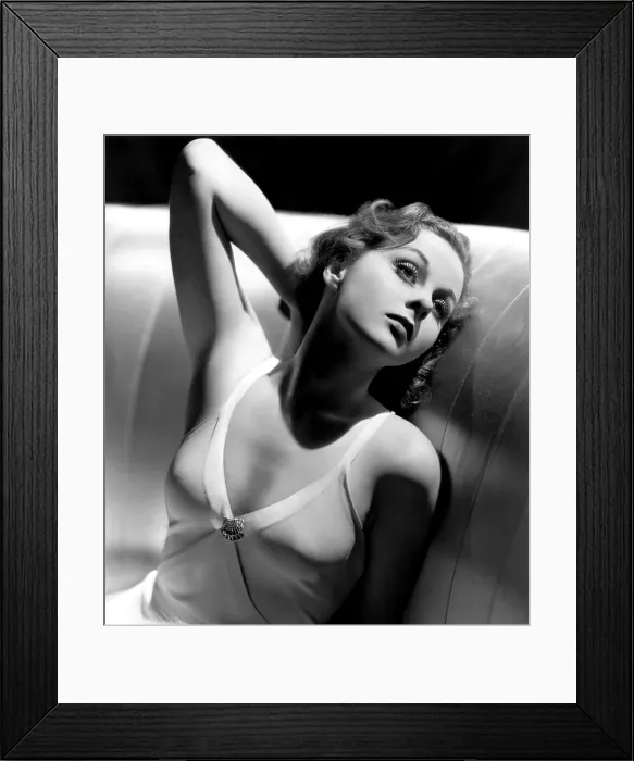 Framed Print : Susan Hayward, 1939