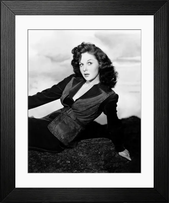 Framed Print : Susan Hayward, ca. late 1940s