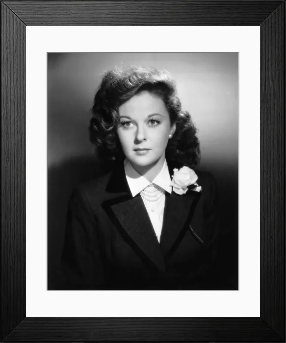 Framed Print : Susan Hayward, ca. mid-1940s