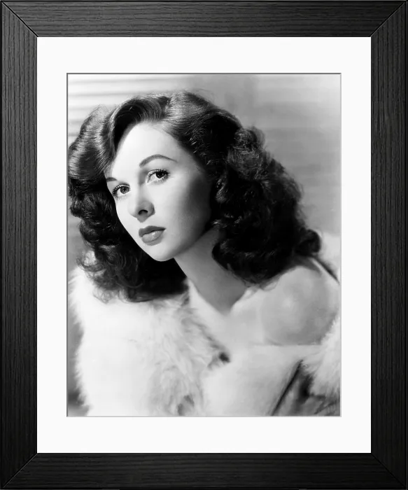 Framed Print : Susan Hayward, ca. 1940